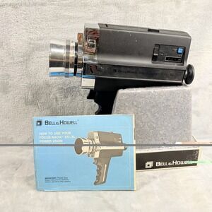 Bell & Howell Focus-Matic 672 XL 8.5mm-24mm Zoom Super 8 Film Camera